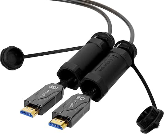 Waterproof 32ft Fiber Optic HDMI 2.1 Cable for 8K/4K HDR