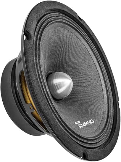 8-Inch Pro Midrange Bullet Speaker, 600W, 4 Ohm