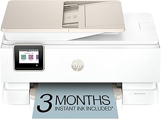 Wireless Color Inkjet Photo Printer with Scan and Copy