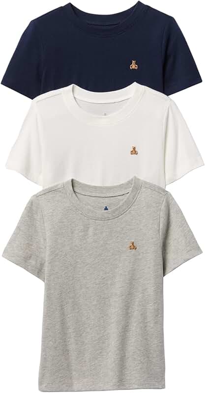 Three short sleeve tees for baby boys