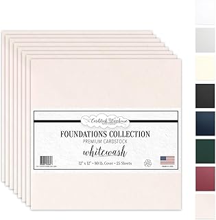 Barely Pink Cardstock Paper, 25 Sheets, 12x12 inches