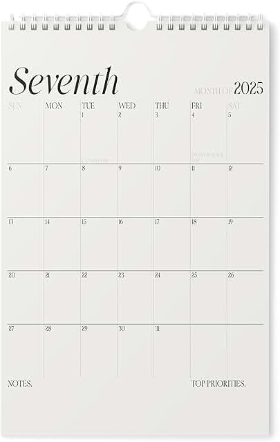 Vertical 2025-2026 Wall Calendar, 11x17 inch