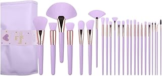 24-Piece Ultra-Soft Makeup Brush Set with Travel Case