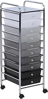 10-Drawer Storage Cart in Assorted Colors