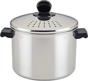 8-Quart Stainless Steel Covered Stockpot
