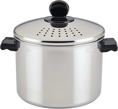8-Quart Stainless Steel Covered Stockpot