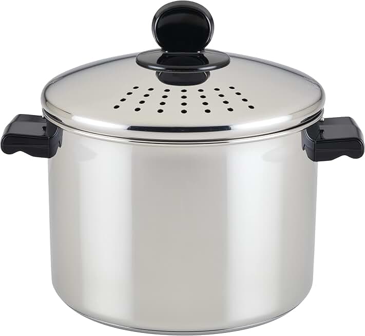 8-Quart Stainless Steel Covered Stockpot