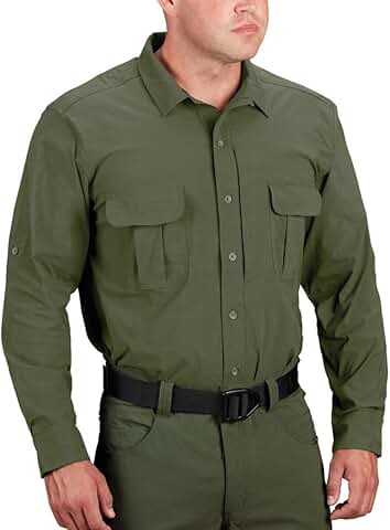 Men's Lightweight Tactical Long Sleeve Shirt