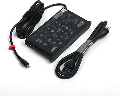 Replacement 135W USB Type C AC Adapter for ThinkBook and ThinkPad