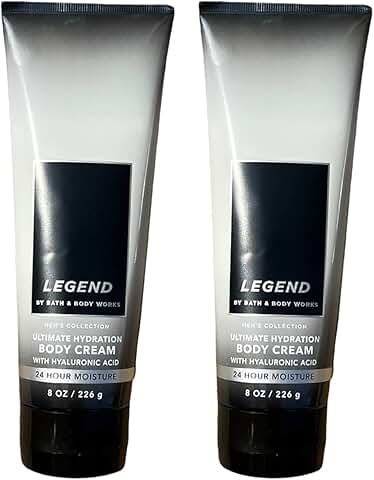 Men's Hydrating Shea Body Cream, 8 oz, 2-pack