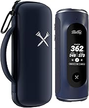 Navy Hard Golf GPS Case with Magnetic Plate and Carabiner