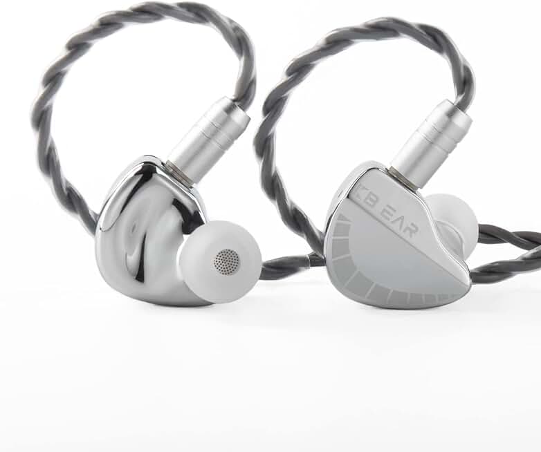 Wired In-Ear Headphones with Noise Cancellation