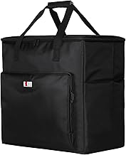 Padded Nylon Carrying Case for Desktop Computer and Accessories