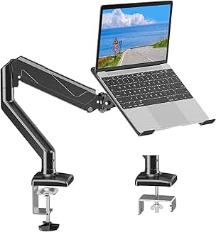 Adjustable Aluminum Laptop and Monitor Desk Mount