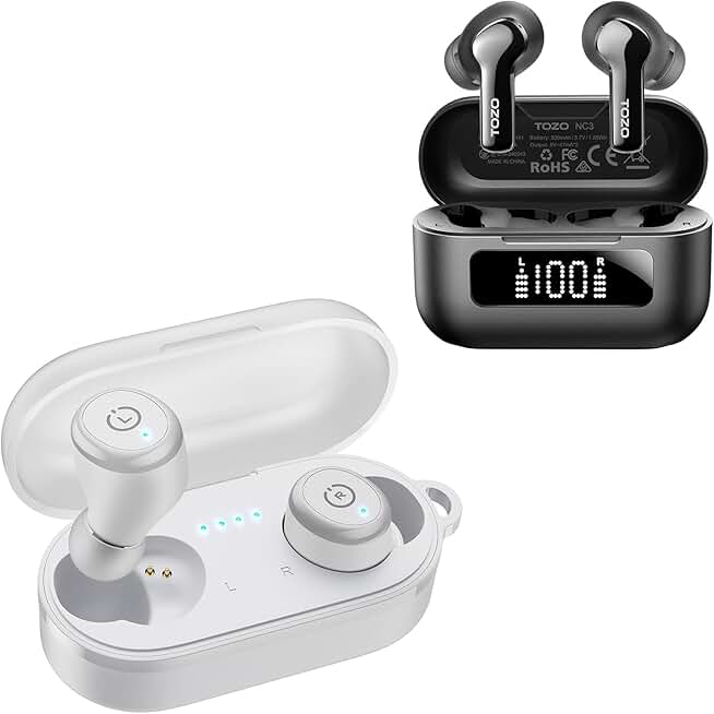 Wireless Earbuds with Noise Cancellation