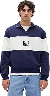 Men's Half Zip Fleece with Drawstring