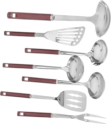 7-Piece Stainless Steel Kitchen Utensils Set