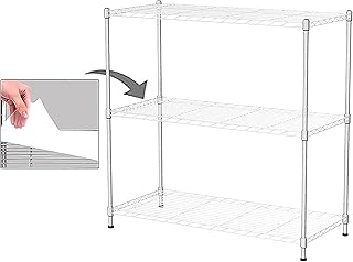 3-Shelf Adjustable Heavy Duty Wire Shelving Unit