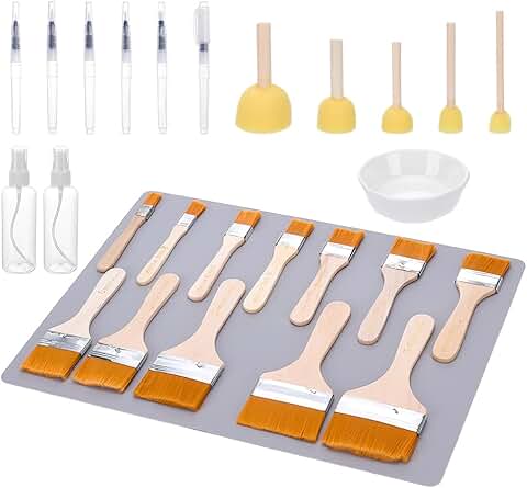 27-Piece Decoupage Tool Set for Paper Crafts