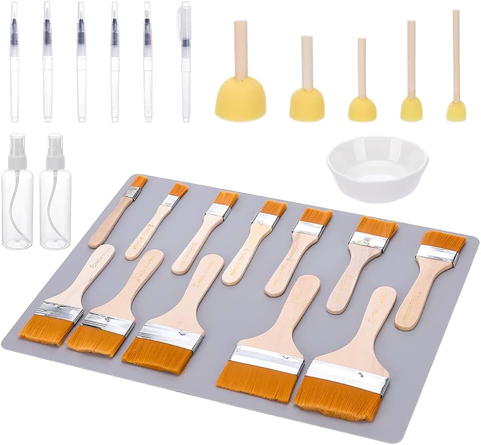 27-Piece Decoupage Tool Set for Paper Crafts
