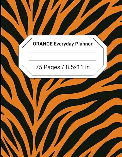31-Day Undated Monthly Planner for Goals and Notes
