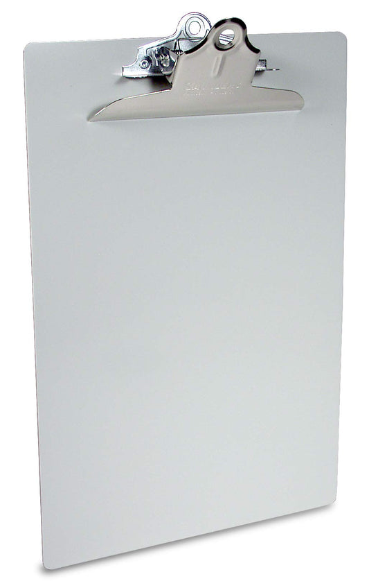 Recycled Aluminum Clipboard with High-Capacity Clip