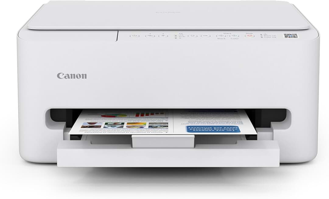 Wireless Color Inkjet Printer with Duplex Printing and Scanner