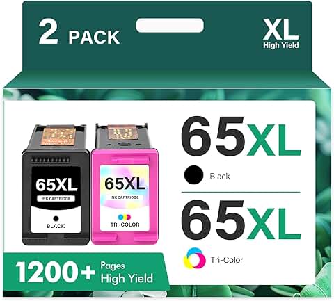 65XL Ink Cartridges Black and Color Combo Pack