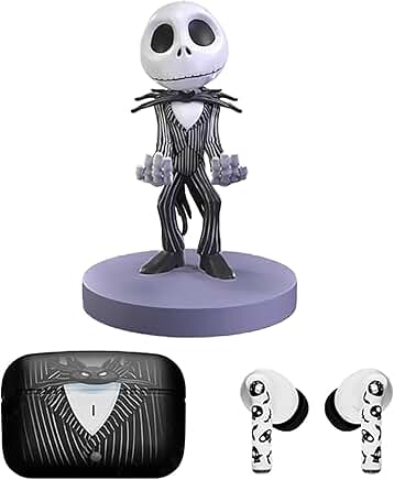 Wireless Bluetooth Earbuds and Figure Set