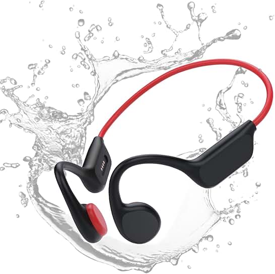 Wireless Bone Conduction Headphones for Sports and Swimming