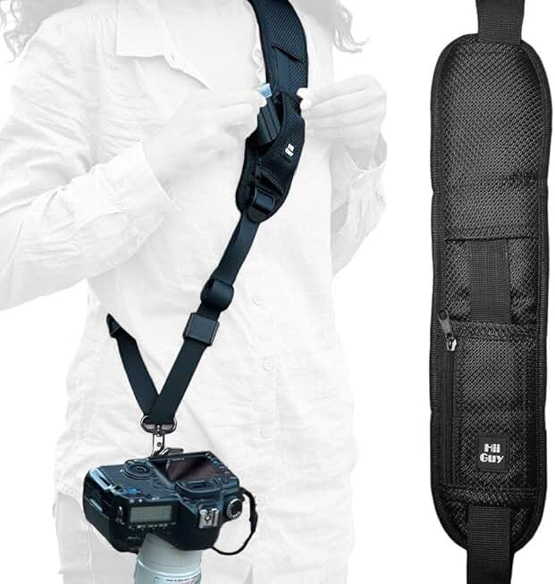 Extra Long Heavy Duty Camera Shoulder Strap