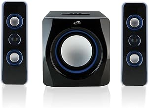 Set of 3 durable black Bluetooth speakers