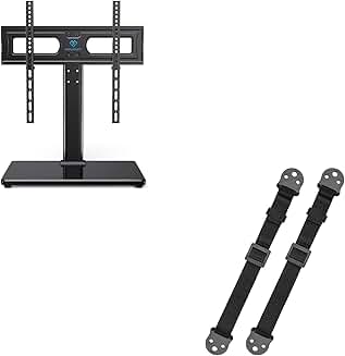 Universal TV Stand and Anti-tip Straps