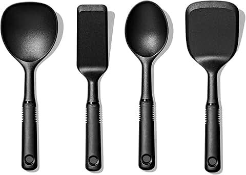 4-Piece Nylon Mini Utensil Set
