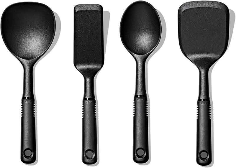4-Piece Nylon Mini Utensil Set