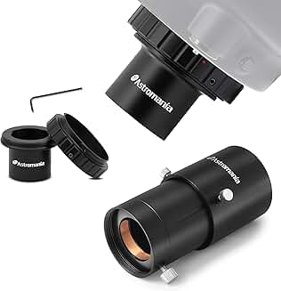 Extendable 2-Inch Metal Photo Adapter with T Ring and T Adapter