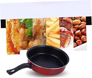 Set of three non-stick kitchen pans for daily use