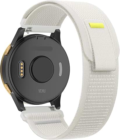 Nylon 22mm Sport Watch Band for Vivoactive and Forerunner