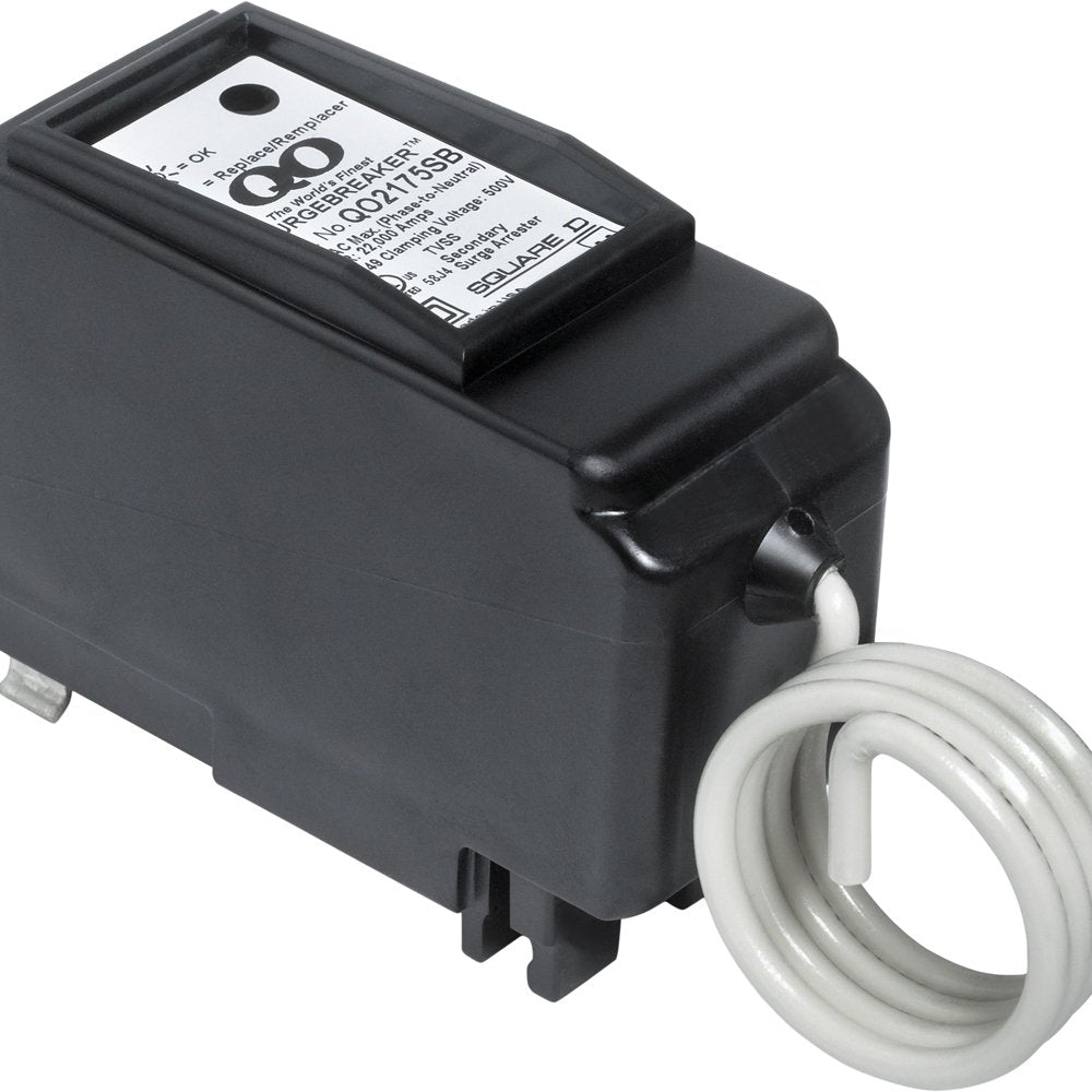 Square D - QO2175SB QO SurgeBreaker, Surge Protection Device, 22.5kA, 120/240V, 1-Phase, 3-Wire