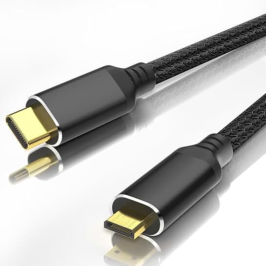 USB C to Micro HDMI Cable, 10FT, 4K@60Hz