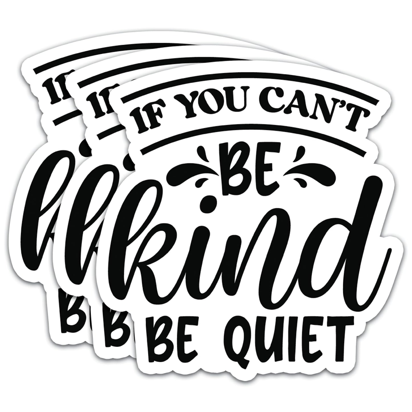Motivational Quote Stickers for Laptop, Water Bottle, and More