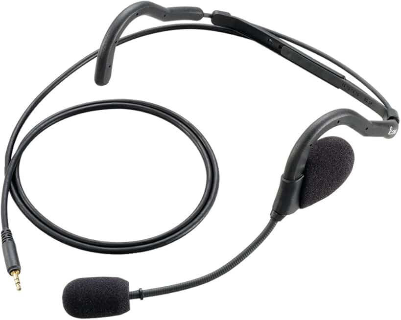 Behind-the-head headset for ICMM7201