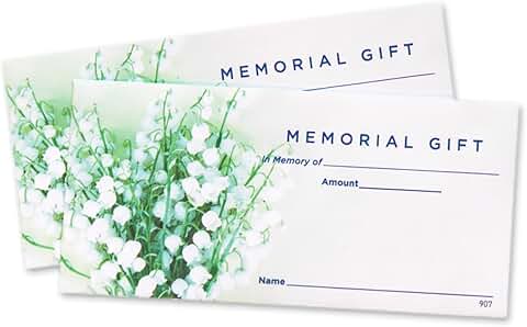 Memorial Gift Envelope for Church