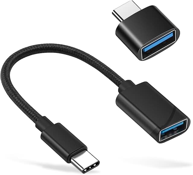 USB C to USB 2.0 Adapter 2 Pack