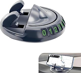 Adjustable 360° Car Phone Holder with Parking Plate