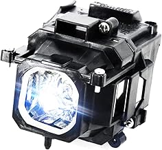 Replacement lamp bulb with housing for projector