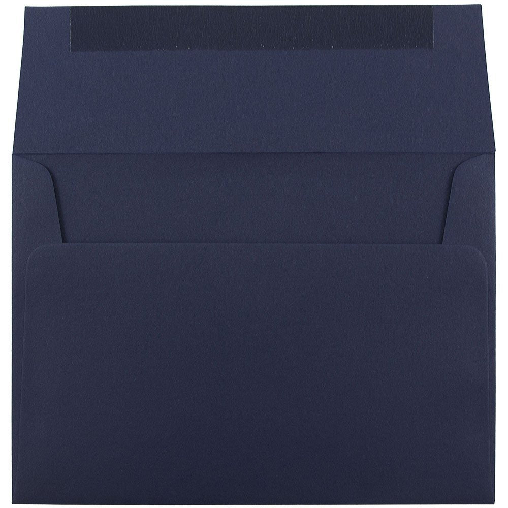 Navy Blue A7 Invitation Envelopes, 50 Pack