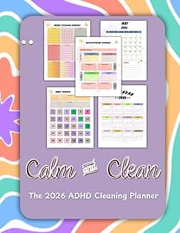 ADHD Cleaning Planner for a Calm, Organized Home