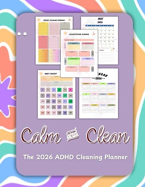 ADHD Cleaning Planner for a Calm, Organized Home