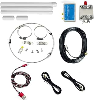 Active Loop Broadband Radio Antenna 100kHz-180MHz 20dBi